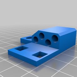 wire_block_trimmed_5mm_holes.png Archivo 3D gratis Conector y soporte del extremo del cable・Diseño por impresión en 3D para descargar, Boutrous