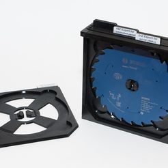 02.jpg STL file Bosch GKT 18V-52GC L-Boxx saw blade storage insert・3D printer design to download