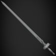 AsunaSwordFrontalWire.jpg Sword Art Online Asuna Lambent Light Rapier for Cosplay