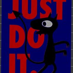 69b27256-3c20-4978-a63c-1974dc16fc0c.jpg STL file Just Do It Luci・3D printer model to download