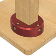 L-55_B-85.png Beam Format 55mm x 85mm Table Base Connector in .step and .stl format
