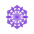 snowflake_set1_5.STL floco de neve
