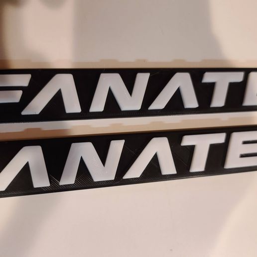 Fanatec 3D stick on Logo - Cults3D 3D Model | 3Drop