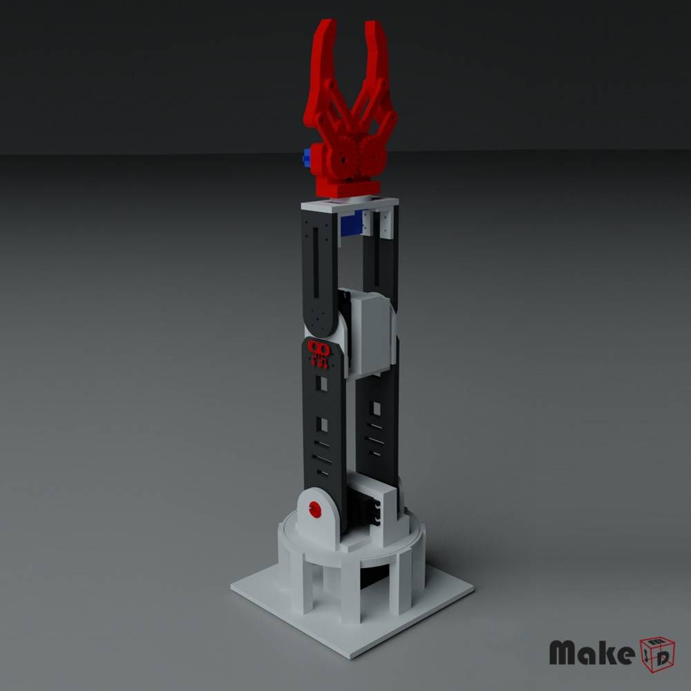 BRAZO.jpg Archivo STL Robotic Arm・Plan imprimible en 3D para descargar, make3ddigital