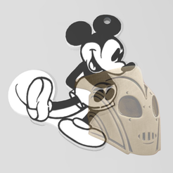 g830.png Mickey Mouse keychain