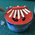 5CC847C8-268F-4411-977D-84198EEE2C42.jpeg Kalimba = 7x spinner + empty can #UPCYCLINGFIVERR