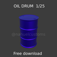 Nuevo-proyecto-42.png Бесплатный STL файл Oil drum 1/25・Модель для загрузки и 3D-печати, ditomaso147