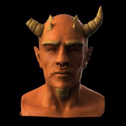 Final-2.jpg STL file Devil Head・3D print design to download