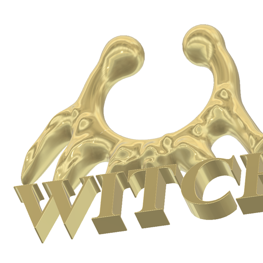 septum_fem_jewel_44_witch v2-04.png gancho de nariz falso FAKE NIPPLE PIERCING WITCH Septum Barbaella feminino masculino Non-Piercing Body Jewellery Bondage Weight femJ-44 3d print cnc
