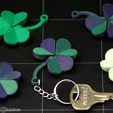 IMG_8483.jpg Flexible Shamrock Keychain ☘️
