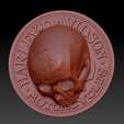 Skull-on-Harley-02.png Skull On Harley Davidson