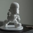 Stormtroopa_03_shrink.jpg Free STL file Stormtroopa (Stormtrooper + Koopa Troopa Statue)・Model to download and 3D print