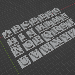 Captura-de-pantalla-10.png Fichier STL Sellos abecedario completo mayúscula y minúscula・Plan imprimable en 3D à télécharger