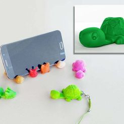 02__20170408_165446.jpg Llavero Tortuga / Soporte para Smartphone