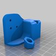 BottomLeftForOneNut_fixed.png Z braces for Wanhao Duplicator i3, Cocoon Create, Maker Select, and Malyan M150 i3 3D printers.