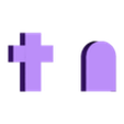 Grave Stones.stl Micro Comboio