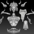 4.jpg Lilith Diablo IV Bust
