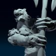 04.jpg Werewolf Warrior 3D print model