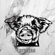 Sin-título.jpg PIG PIG ANIMAL WALL DECORATION