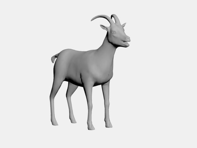 2.jpg Download 3D file Goat・Model to download and 3D print, igorkol1994