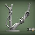 Green-Vine-Snake-1.jpg Green Vine Snake 3D print model