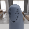 HighQuality2.png 3D Kaonashi from Spirited Away Decor and Ghost Face with 3D Stl Files & 3D Printing, No Face, 3D Figure Print, Figure Body, 3D Printed Decor