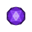 d60.stl 50 mm polyhedral dice