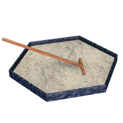 Zen-Garden-Octagon-BL.png Free STL file Zen Garden with rake (Hexagon)・Object to download and to 3D print