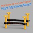 Final_03.jpg NEJE Master 2S Plus Laser Engraver Hight Adjustment Mount, Increase, Riser Support