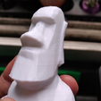 Capture d’écran 2017-05-12 à 16.52.53.png Free STL file Lowpoly Moai remix・Design to download and 3D print