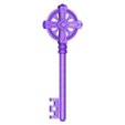 key4.stl Set of 4 fantasy ancient keys