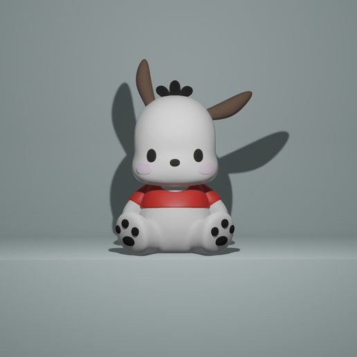 🐕 Pochacco・ STL File for ・Cults