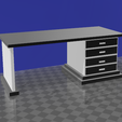 bunkbed-bedroom-drawer-desk.png Bunk bed bedroom drawer desk: doll furniture