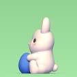 Cod168-Round-Bunny-With-Egg-3.png Round Bunny With Egg