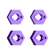 Option - Hexes.stl Free STL file Mk Ultra - 3D printable 1/10 4wd buggy・3D printable design to download