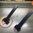Both_Gears_with_Holders_for_Sanding.JPG Gear Driven Adjustable TUSH