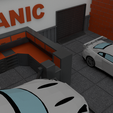 3.png mechanic garage diorama | diecast | 1:64 1/64 | HOTWHEELS | RC cars