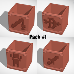 Pack-1.png Minecraft Decorated Pots Pack #1