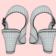 10.png Women's High Heels Sandals - Love Bites Pattern
