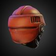 FennecHelmetBackl34Right.jpg The Mandalorian Fennec Shand Helmet for Cosplay 3D print model
