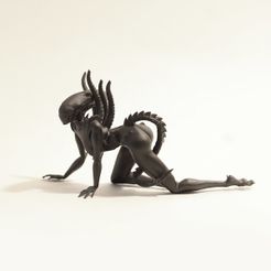 IMG_3452.jpg Файл STL Sexy Alien Xenomorph V5・Идея 3D-печати для скачивания