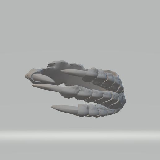 Dragon Claw Ring 3D Model 3D print model 3D model