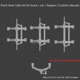 Proyecto-nuevo-2023-10-11T180143.067.png Front Axle 1/64 kit for truck / car / Gasser / Custom diecast