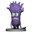 2.jpg Purple mutated minion for 3D printing STL