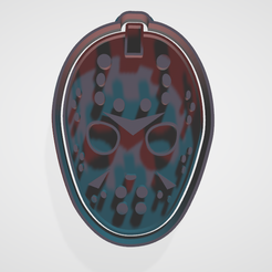 JASSON.png Fichier STL HALLOWEEN BISCUIT ET FONDANT COUPEUR JASON FRIDAY THE 13TH・Modèle à imprimer en 3D à télécharger
