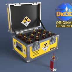 001.jpg 3D file PLUTONIUM CASE BTTF 3D Print HQ 1-8 Scale 3D print model・3D printable model to download