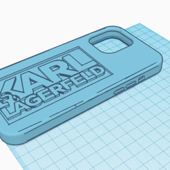 KARL01.png STL file iPhone 13 Pro Max・Template to download and 3D print