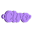 Ciro.stl 60 porte-clés avec nom