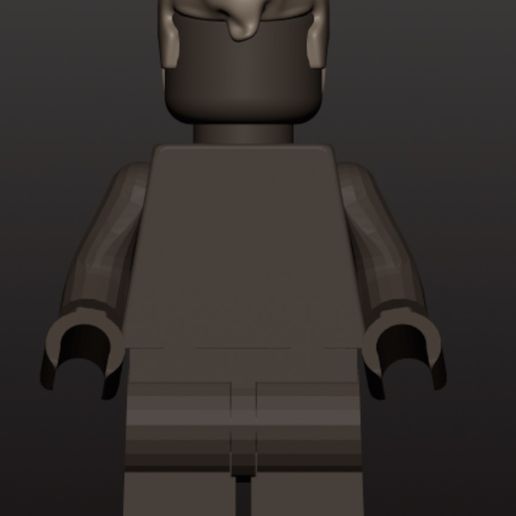 Animated Superman LEGO Hair