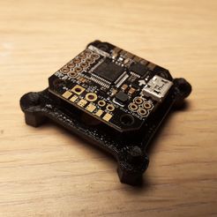 20170219_142927.jpg Free STL file Piko BLX Adapter TPU 30,5X30,5mm For Micro Flight Controler 20x20mm - Furious FPV・Object to download and to 3D print, Microdure